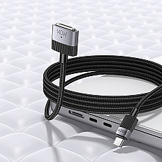 Кабель HOCO U141 USB-C to Mag3 140W, для MacBook, 1.8 метра, черный