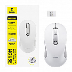 Беспроводная мышь Baseus F02 Ergonomic, Wireless 2.4G (B0203302) белый