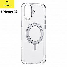 Чехол-накладка Baseus Impact and Shatter Resistant, для iPhone 16 (P6016100A201-00) прозрачный