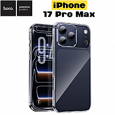 Чехол-накладка HOCO Creative Case iPhone 17 Pro Max, силиконовый, прозрачный