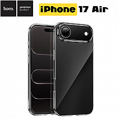 Чехол-накладка HOCO Creative Case iPhone 17 Air, силиконовый, прозрачный