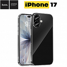 Чехол-накладка HOCO Creative Case iPhone 17, силиконовый, прозрачный