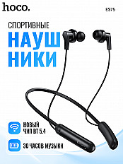Беспроводные наушники HOCO ES75 черный