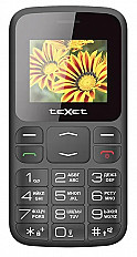 Мобильный телефон teXet TM-B208 черный