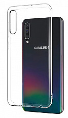 Чехол-накладка BoraSCO Samsung Galaxy A10 силиконовая, прозрачный