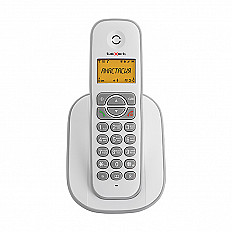 Радиотелефон teXet TX-D4505A, белый-серый
