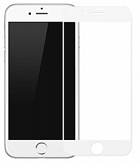 Защитное стекло 3D iPhone 6/7 белый