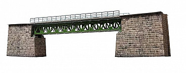 Сборная модель из картона Железнодорожный мост №380