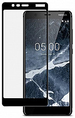 Защитное стекло 3D TFN Nokia 5.1 черный