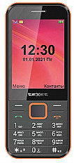 Мобильный телефон teXet TM-302 черный-красный